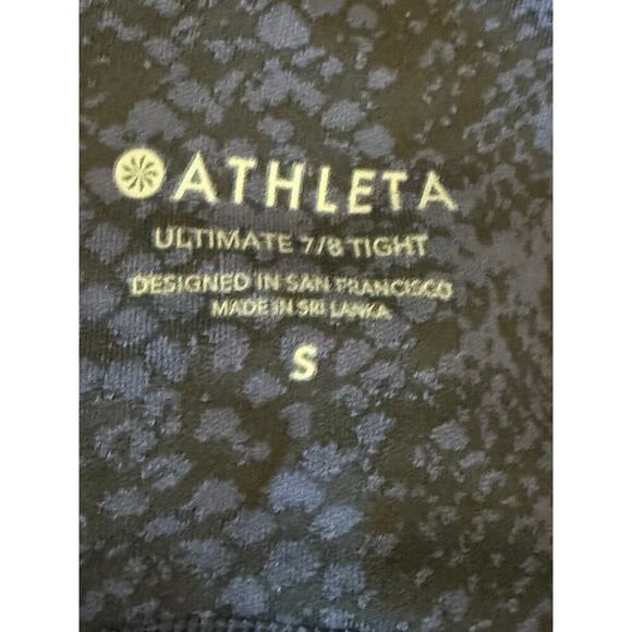Athleta Ultimate Stash Textured 7/8  Leggings Women’s Size M - Picture 5 of 7
